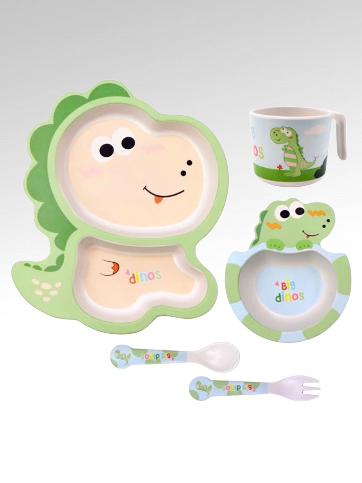 posuda bambuk TABLEWARE dino