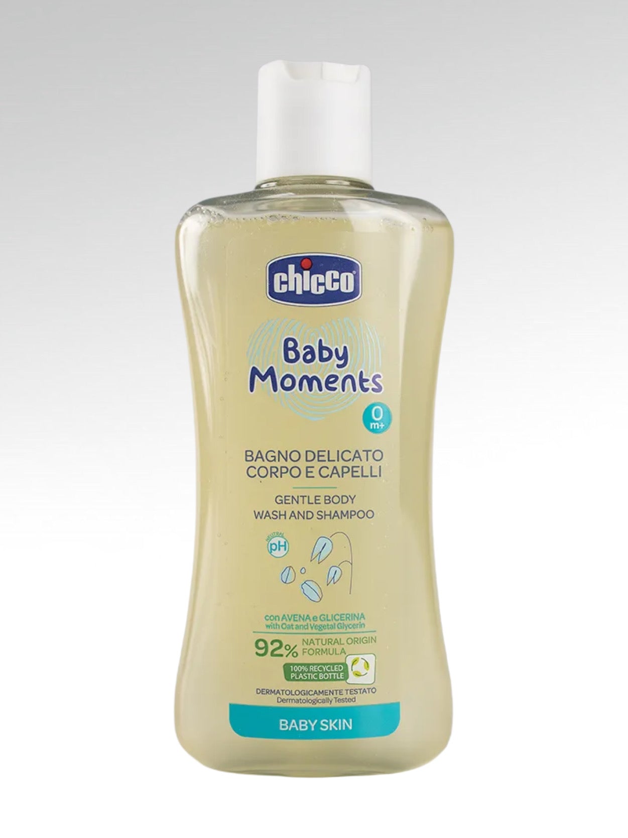 CHICCO gentle body wash and shampoo 2v1 200 ml