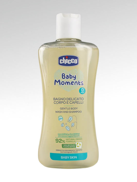 CHICCO gentle body wash and shampoo 2v1 200 ml