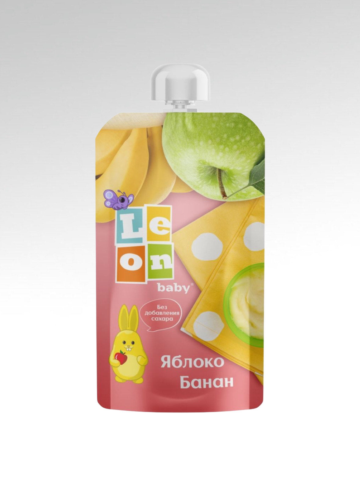 pyure LEON 6+ yablokom banan 90gr