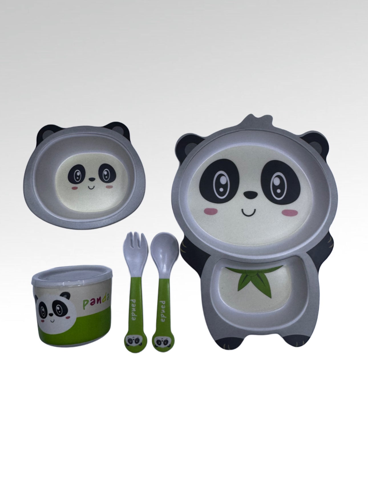 posuda bambuk TABLEWARE panda